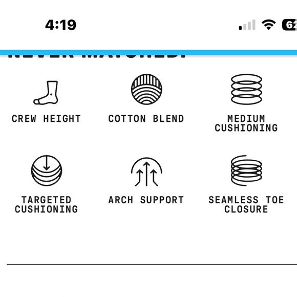 STANCE MEN’S PERFORMANCE FRESHTEK W/INFIKNIT SIZE LARGE EMMITT DARK GREEN NWT - Picture 5 of 6